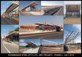 Khombanani Steel BRT Project Rea Vaya, Bus rapid transport system, Group 5